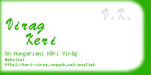 virag keri business card
